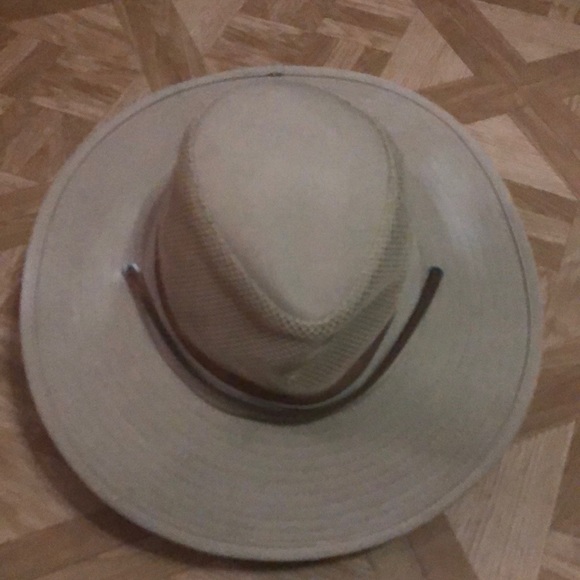 Swiss Teck Vented Khaki Safari Hat 